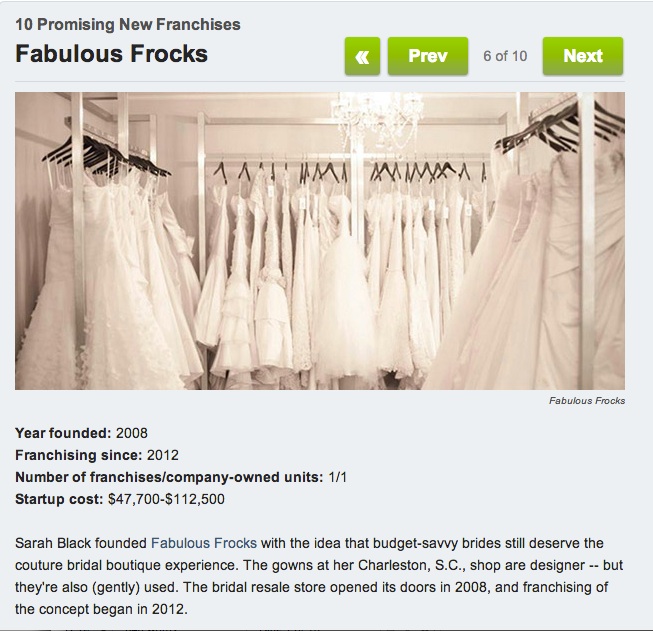 Fabulous Frocks Bridal Franchise