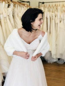 jasmine bridal winter wedding dress