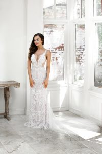 sexy wedding gown