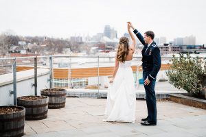 rooftop wedding