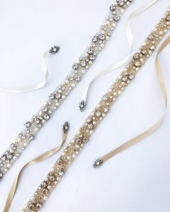sashes with different stones