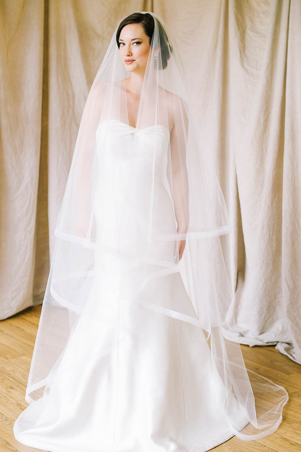 long veil with blusher